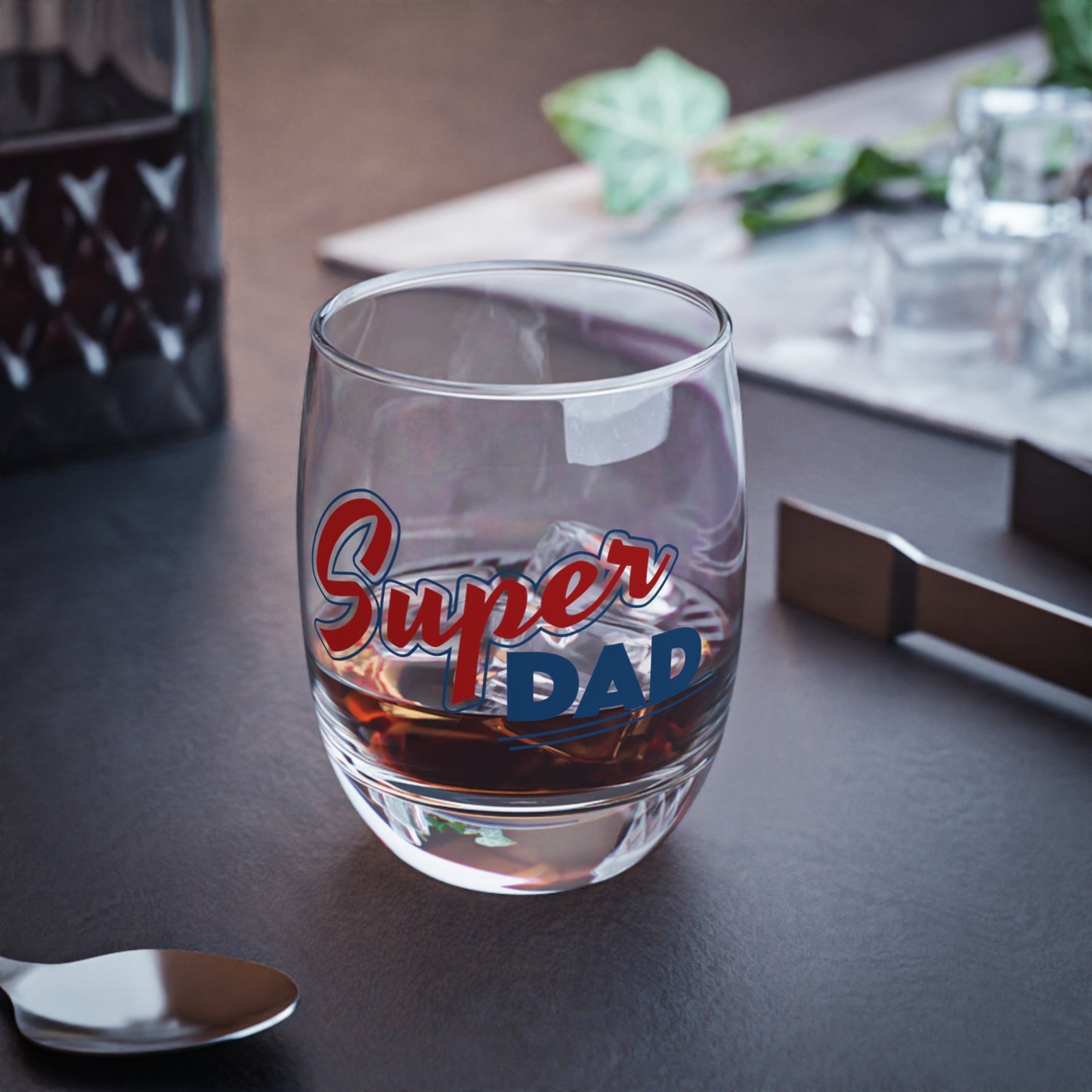 "Super DAD" - Whiskey Glass