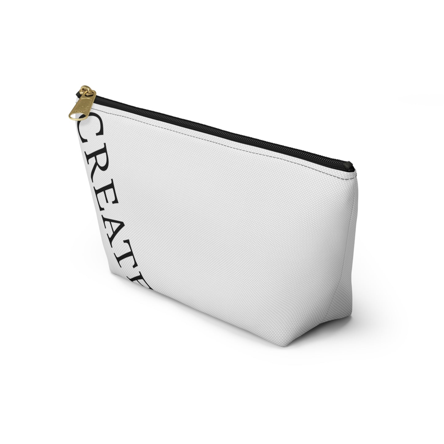 "CREATE" - Accessory Pouch w T-bottom