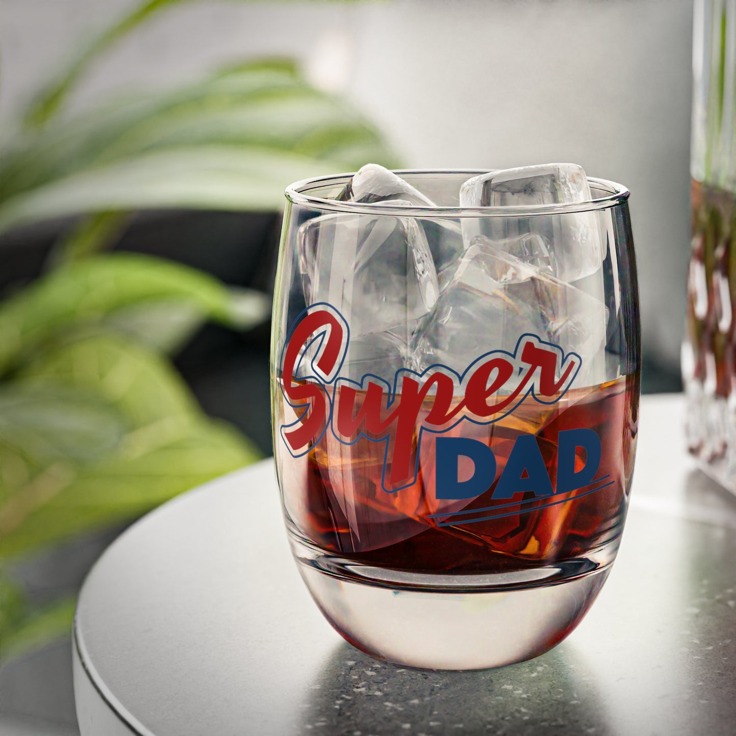 "Super DAD" - Whiskey Glass