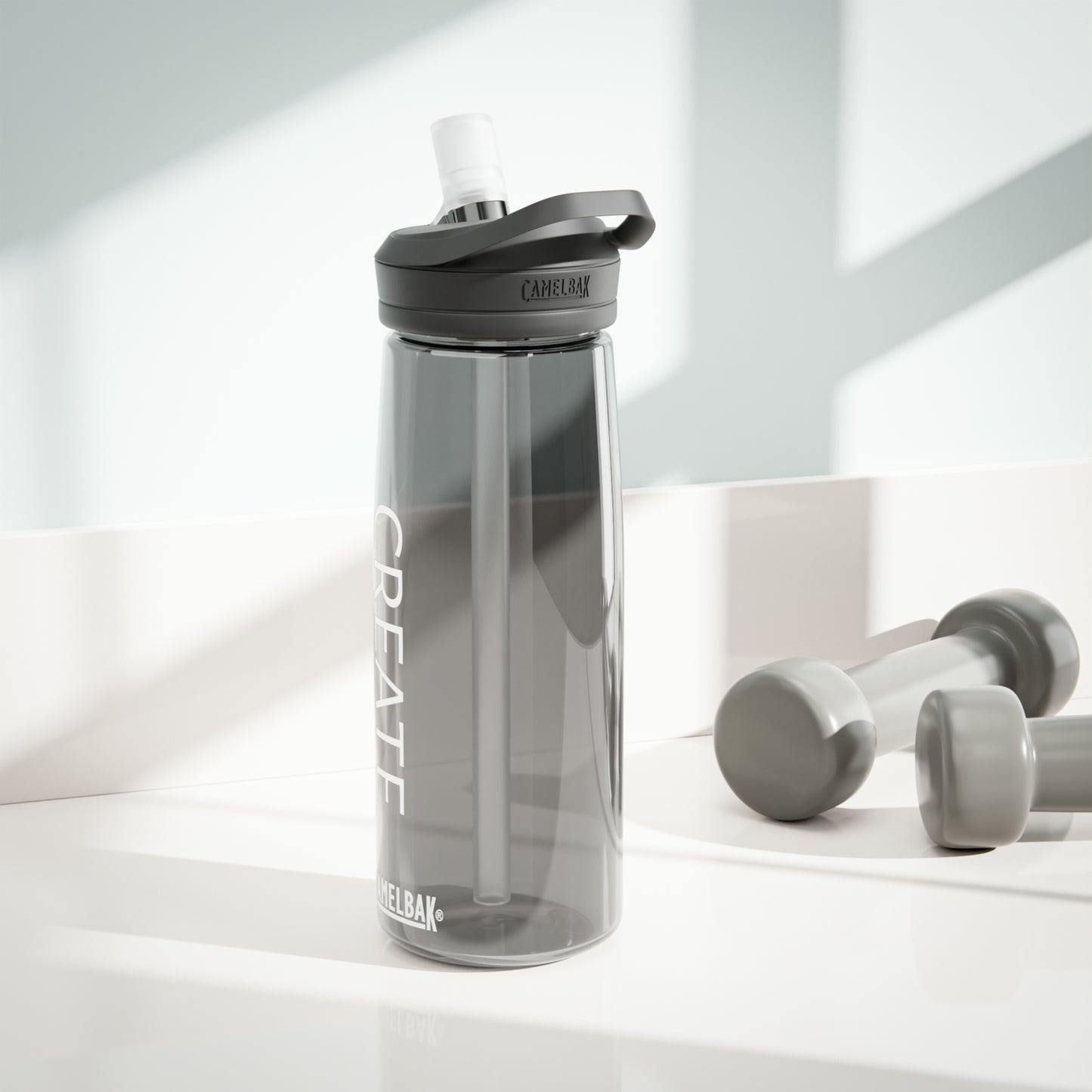 "CREATE" - CamelBak Eddy® Water Bottle, 25oz