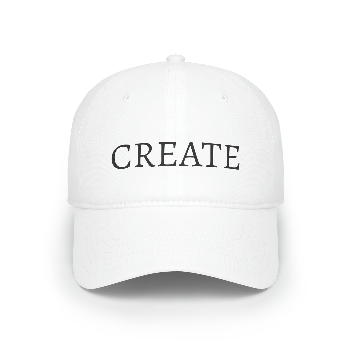 "CREATE" - Low Profile Baseball Cap