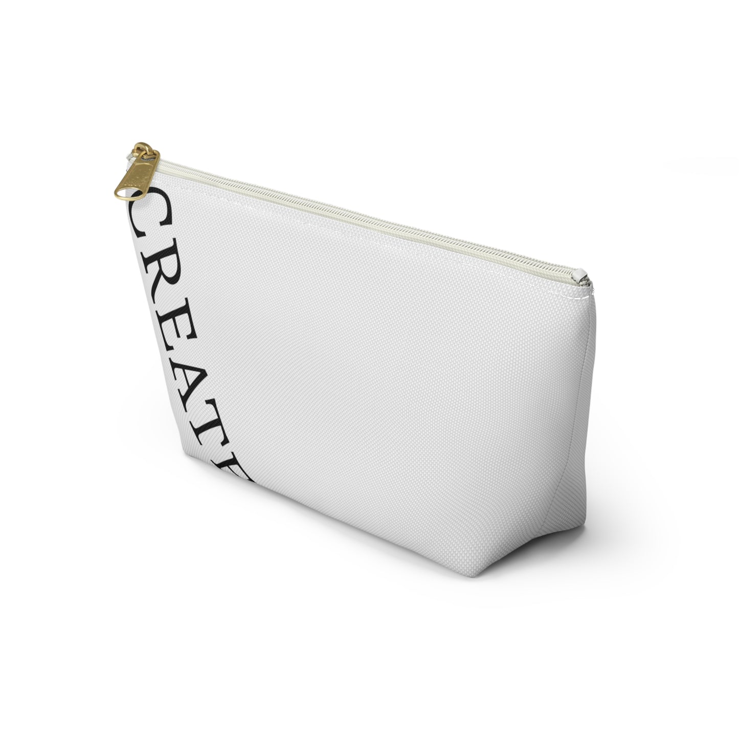"CREATE" - Accessory Pouch w T-bottom