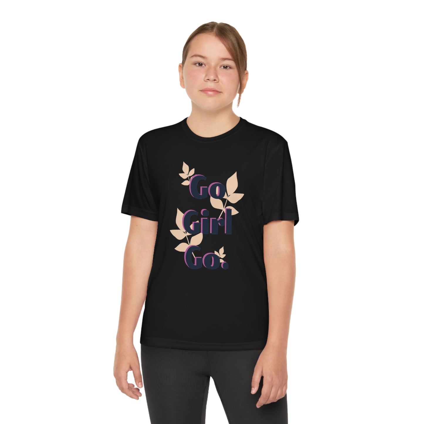 Go Girl Go. - Youth Competitor Tee