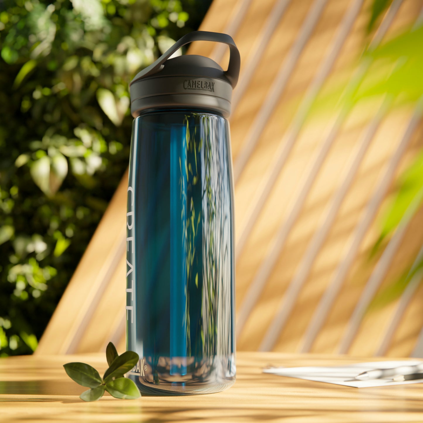 "CREATE" - CamelBak Eddy® Water Bottle, 25oz