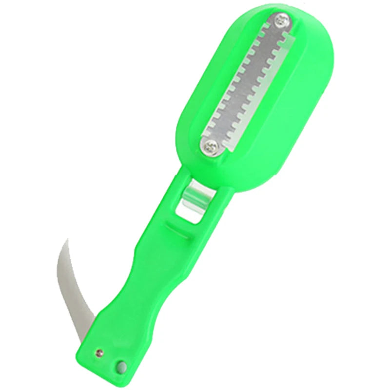 Accessoires de cuisine Grattoir à poisson Couteau en acier inoxydable
