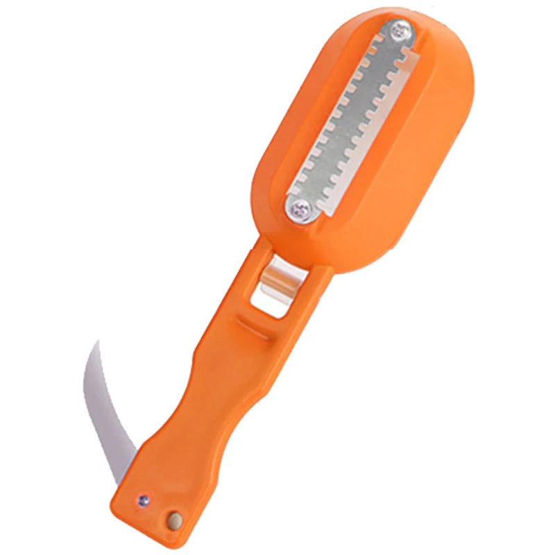 Accessoires de cuisine Grattoir à poisson Couteau en acier inoxydable