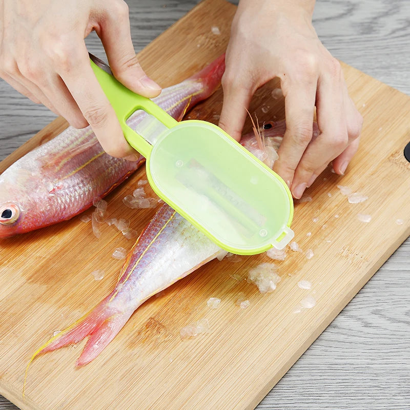 Accessoires de cuisine Grattoir à poisson Couteau en acier inoxydable