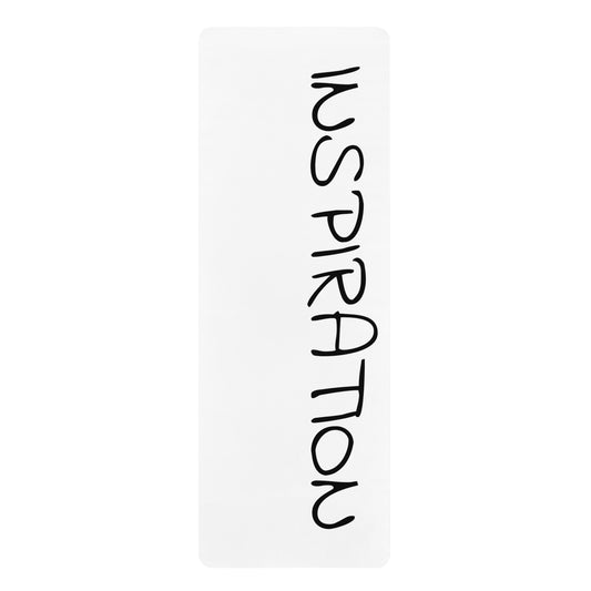 INSPIRATION - Rubber Yoga Mat