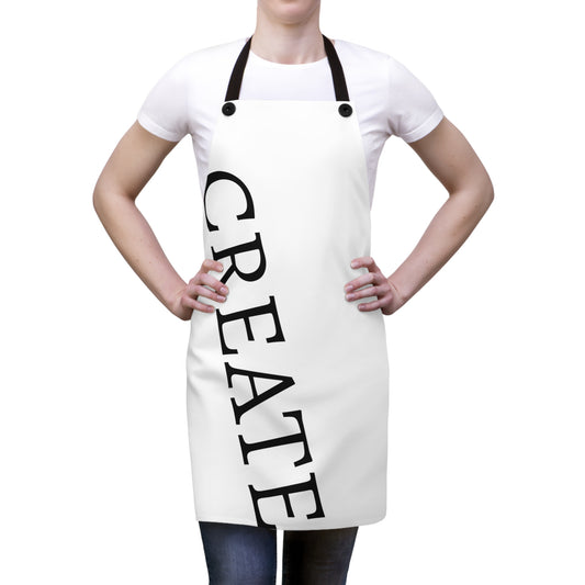 "CREATE" - Apron (AOP)