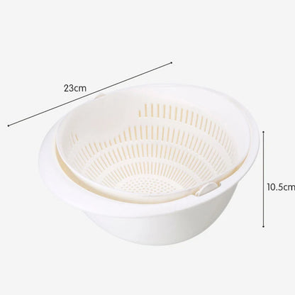 Accessoires de cuisine, passoire de lavage, panier à Double vidange 