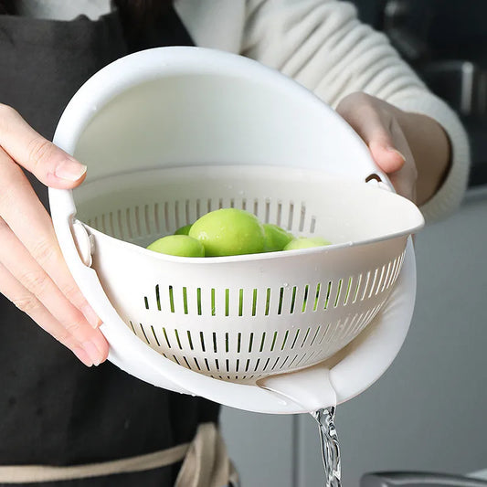 Accessoires de cuisine, passoire de lavage, panier à Double vidange 